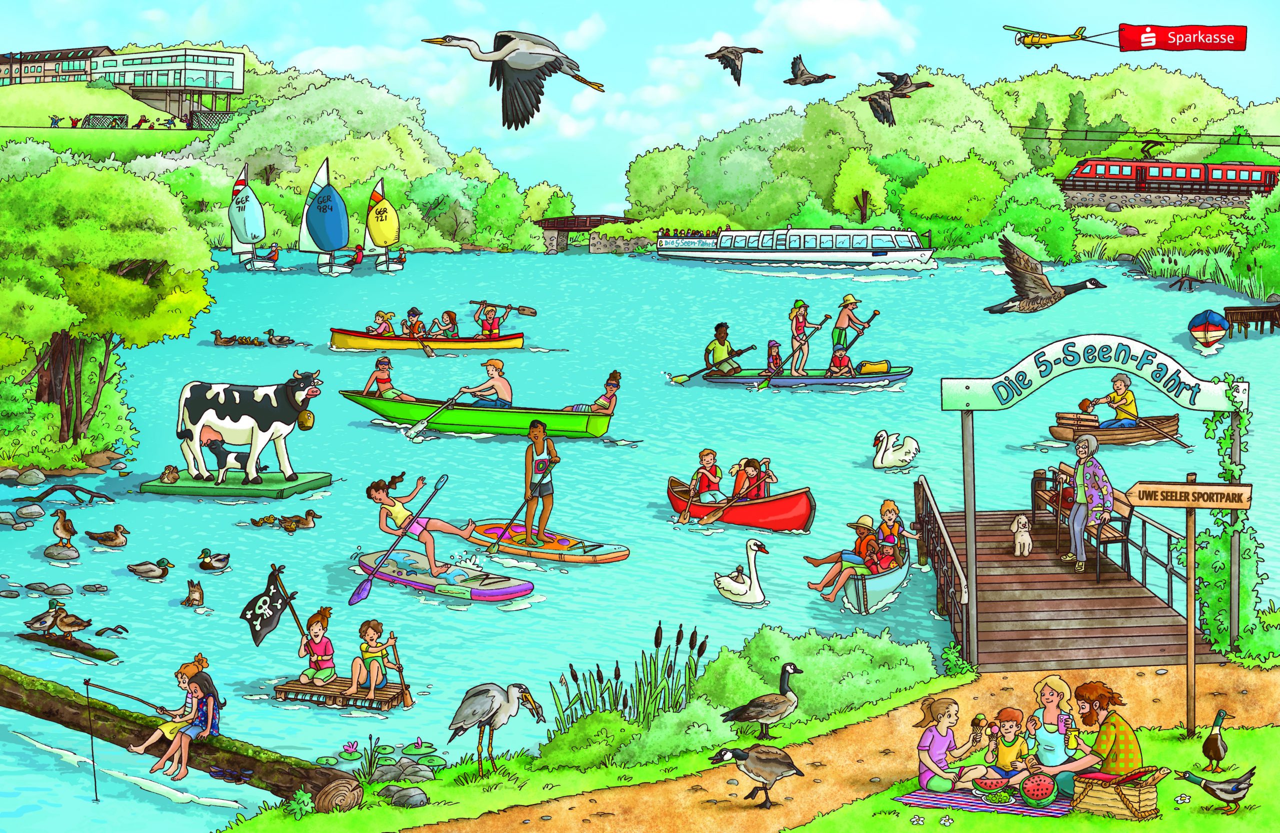 Die Schweiz und das Meer des Nordens: schönes Ostholstein